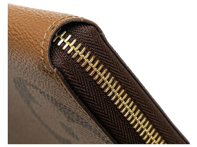 Louis Vuitton Monogram Giant Reverse Langbörse Braun - Ansicht 6