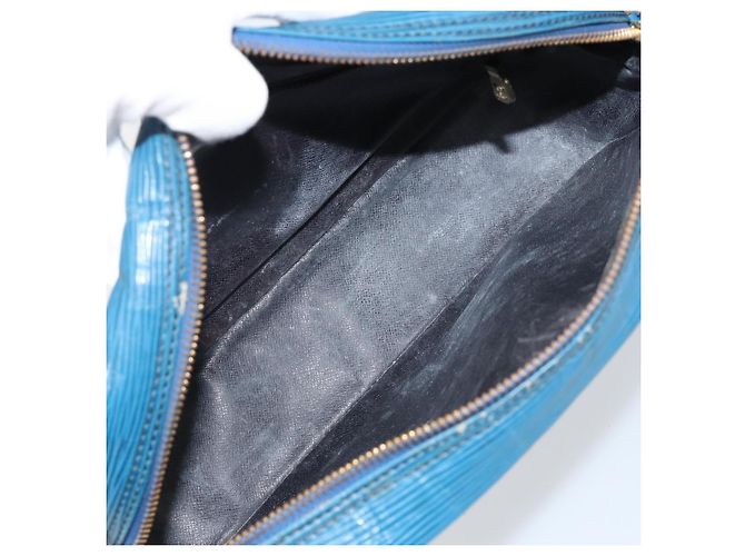 LOUIS VUITTON Bolsa de Ombro Epi Trocadero 27 Azul M52315 LV Auth 142606 - vista 10