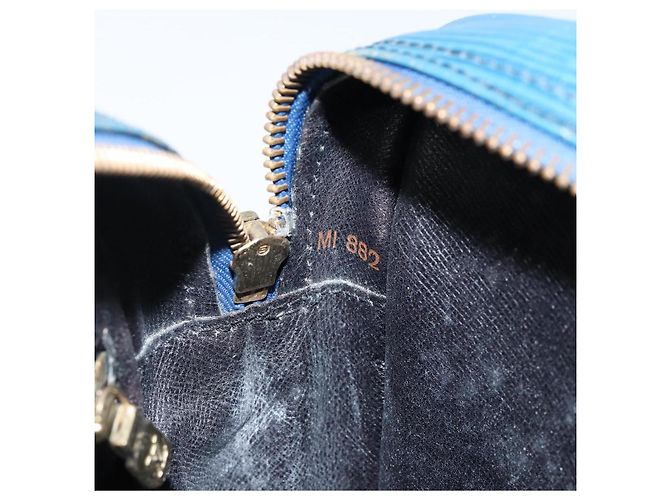 LOUIS VUITTON Bolsa de Ombro Epi Trocadero 27 Azul M52315 LV Auth 142606 - vista 12