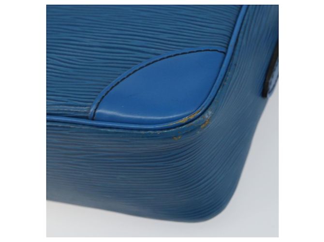 LOUIS VUITTON Bolsa de Ombro Epi Trocadero 27 Azul M52315 LV Auth 142606 - vista 15