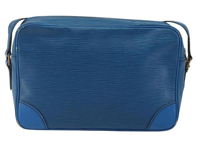 LOUIS VUITTON Bolsa de Ombro Epi Trocadero 27 Azul M52315 LV Auth 142606 - vista 2