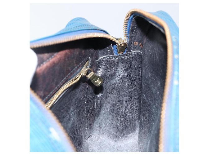 LOUIS VUITTON Bolsa de Ombro Epi Trocadero 27 Azul M52315 LV Auth 142606 - vista 20