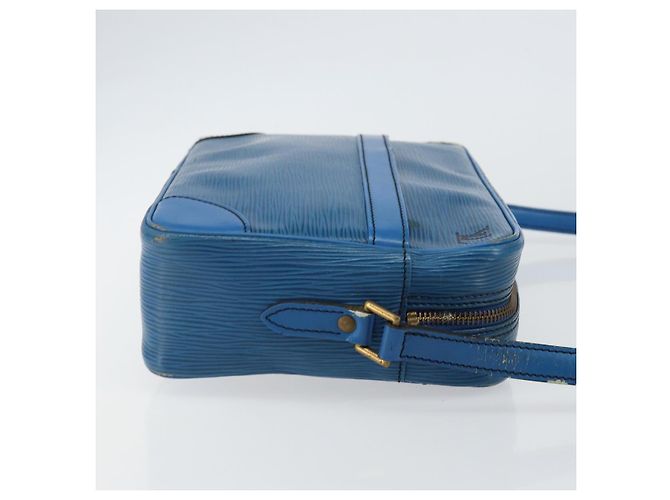 LOUIS VUITTON Bolsa de Ombro Epi Trocadero 27 Azul M52315 LV Auth 142606 - vista 3