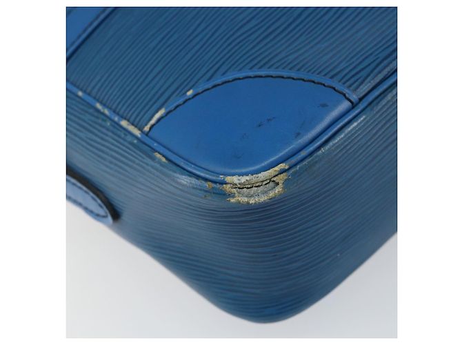 LOUIS VUITTON Bolsa de Ombro Epi Trocadero 27 Azul M52315 LV Auth 142606 - vista 8