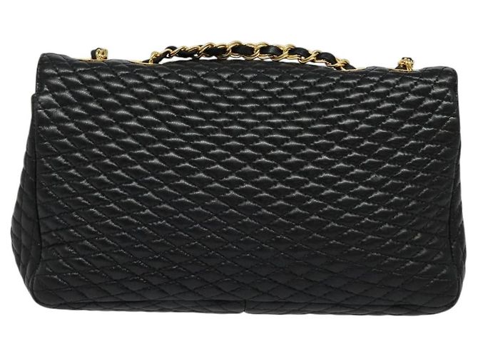 BALLY Borsa a Spalla con Catena Pelle Nera Oro Auth 141002 Nero D'oro - vista 3