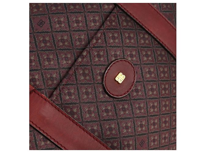 Borsa Boston in tela Balenciaga Rossa Oro Auth bs29348 Rosso D'oro - vista 15
