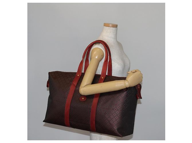 Borsa Boston in tela Balenciaga Rossa Oro Auth bs29348 Rosso D'oro - vista 21