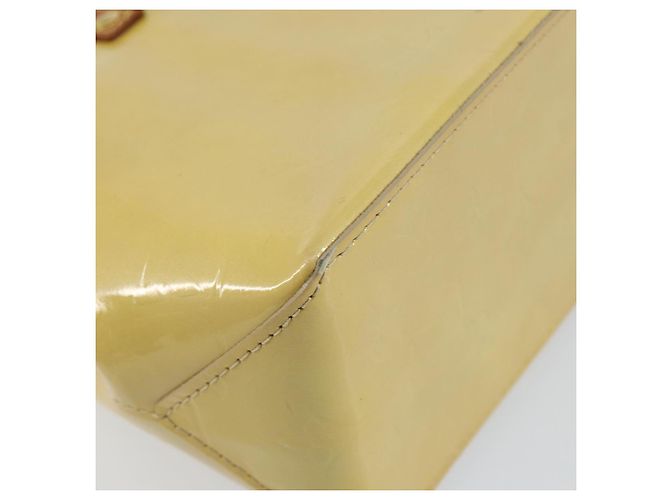 LOUIS VUITTON Borsa a Mano Monogram Vernis Reade PM Beige M91334 LV Auth ep10940 - vista 15
