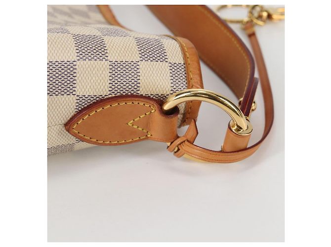 LOUIS VUITTON Borsa a Spalla Damier Azur Delightful MM N41448 LV Auth 142302V - vista 19