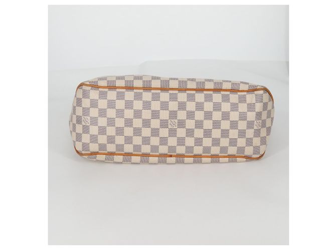 LOUIS VUITTON Borsa a Spalla Damier Azur Delightful MM N41448 LV Auth 142302V - vista 5