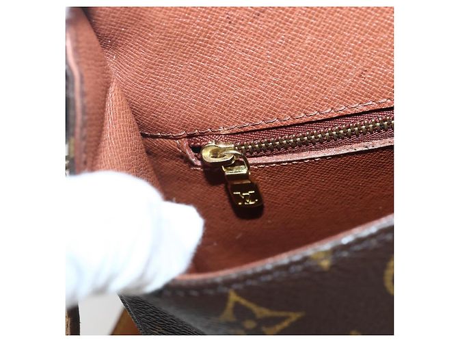LOUIS VUITTON Borsa a Spalla Monogram Saint Cloud MM M51243 LV Auth BA5727 Monogramma - vista 19