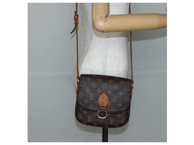 LOUIS VUITTON Borsa a Spalla Monogram Saint Cloud MM M51243 LV Auth BA5727 Monogramma - vista 26