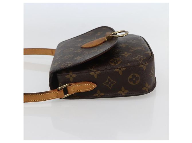 LOUIS VUITTON Borsa a Spalla Monogram Saint Cloud MM M51243 LV Auth BA5727 Monogramma - vista 4