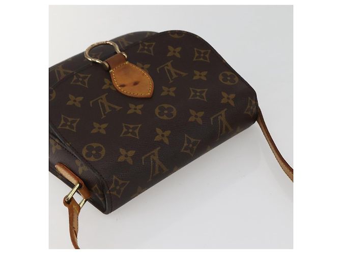 LOUIS VUITTON Borsa a Spalla Monogram Saint Cloud MM M51243 LV Auth BA5727 Monogramma - vista 6