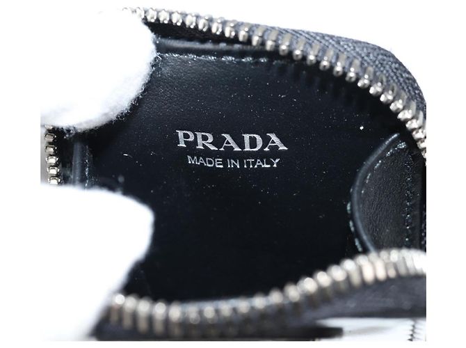 PRADA Borsa a Spalla in Pelle Argento 2VH070 Auth 142285M - vista 20