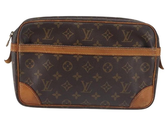 LOUIS VUITTON Pochette Compiegne 28 M51845 LV Auth BA5993 Monogramma - vista 2