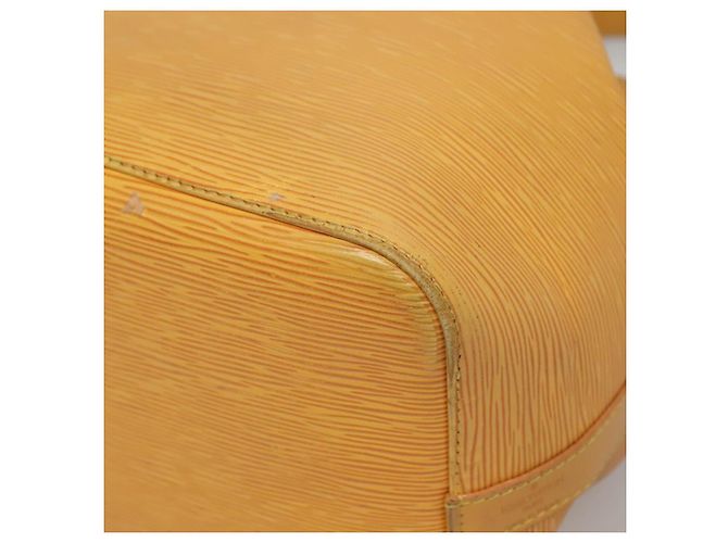 Noe LOUIS VUITTON Borsa a Spalla Petit Noé Epi Gialla M44109 LV Auth 141331 Giallo - vista 15