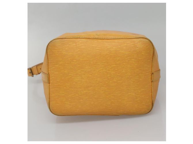 Noe LOUIS VUITTON Borsa a Spalla Petit Noé Epi Gialla M44109 LV Auth 141331 Giallo - vista 5
