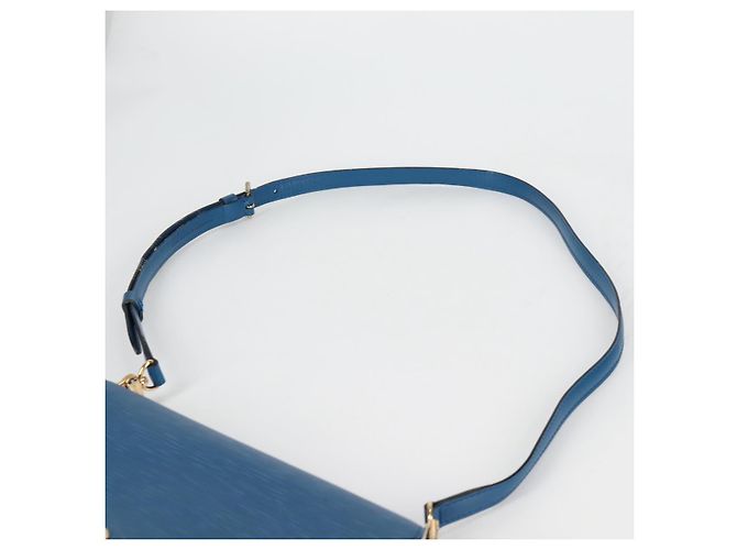 LOUIS VUITTON Sac à épaule Epi Grenel Bleu M52362 LV Auth yk19396 - vue 10