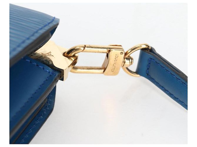 LOUIS VUITTON Sac à épaule Epi Grenel Bleu M52362 LV Auth yk19396 - vue 13