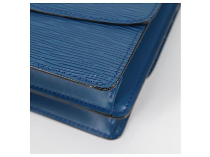 LOUIS VUITTON Sac à épaule Epi Grenel Bleu M52362 LV Auth yk19396 - vue 16