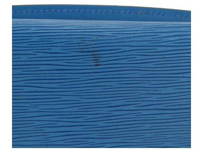 LOUIS VUITTON Sac à épaule Epi Grenel Bleu M52362 LV Auth yk19396 - vue 4