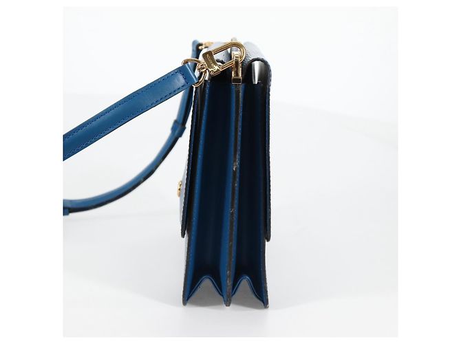 LOUIS VUITTON Sac à épaule Epi Grenel Bleu M52362 LV Auth yk19396 - vue 5