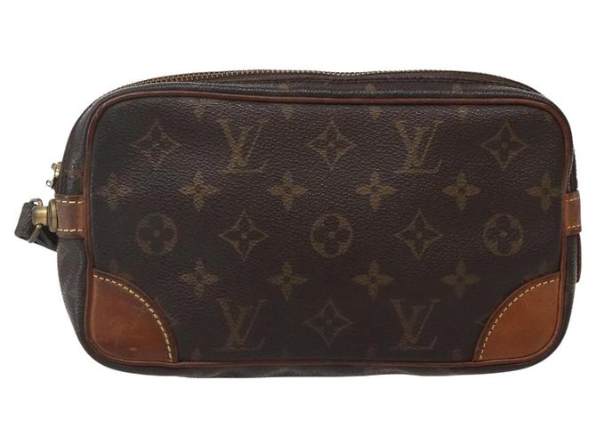 LOUIS VUITTON Clutch Marly Dragonne PM Monogram M51827 LV Auth BA5621 Monogramma - vista 13