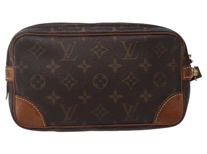 LOUIS VUITTON Clutch Marly Dragonne PM Monogram M51827 LV Auth BA5621 Monogramma - vista 2