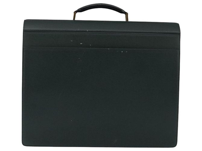 LOUIS VUITTON Taiga Pilot Case Ural Borsa da Lavoro Épicea M30024 LV Auth 135245 - vista 2