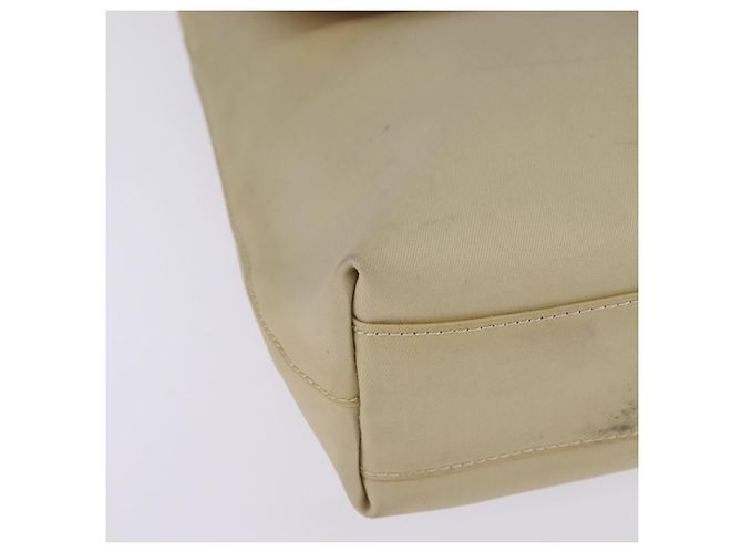Burberry Borsa a Spalla in Tela Beige Auth BA5950 - vista 10
