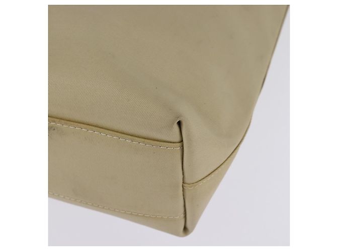 Burberry Borsa a Spalla in Tela Beige Auth BA5950 - vista 13