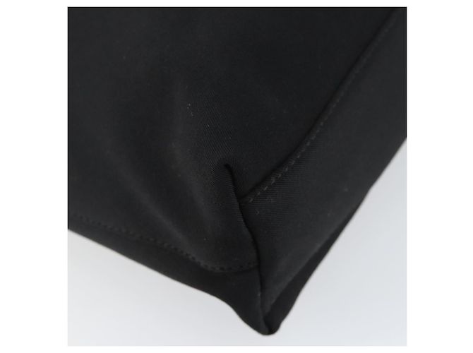 Borsa a Spalla Vala Chain in Tela Nera Salvatore Ferragamo Auth bs29117 Nero - vista 11