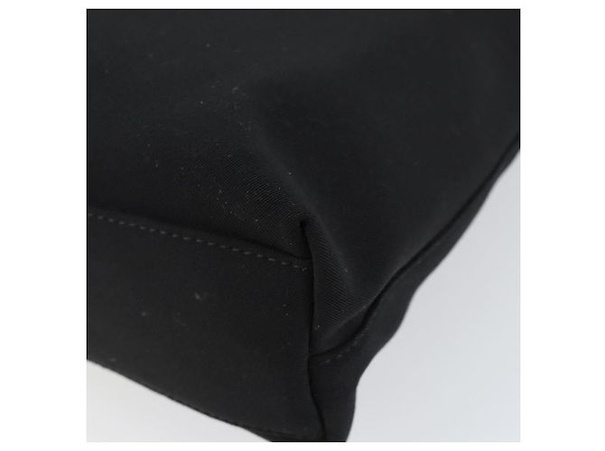 Borsa a Spalla Vala Chain in Tela Nera Salvatore Ferragamo Auth bs29117 Nero - vista 12
