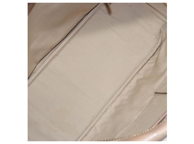 Céline Borsa a mano CELINE in pelle beige dorata Auth 141898 D'oro - vista 18