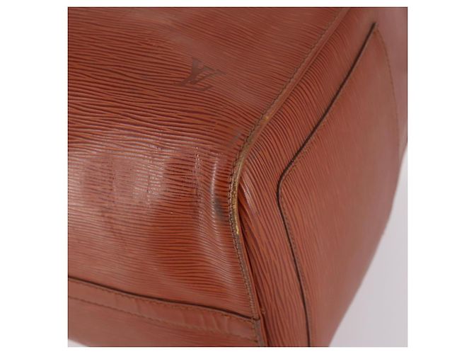 LOUIS VUITTON Epi Keepall 50 Borsa Boston Marrone M42968 LV Auth bs29308 - vista 10