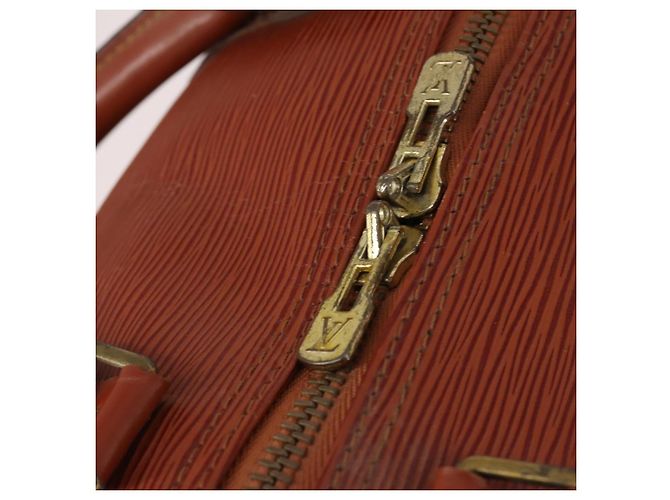 LOUIS VUITTON Epi Keepall 50 Borsa Boston Marrone M42968 LV Auth bs29308 - vista 18