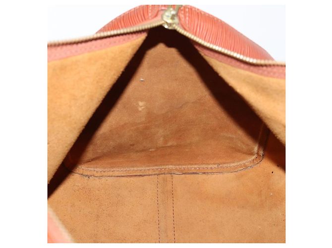 LOUIS VUITTON Epi Keepall 50 Borsa Boston Marrone M42968 LV Auth bs29308 - vista 21
