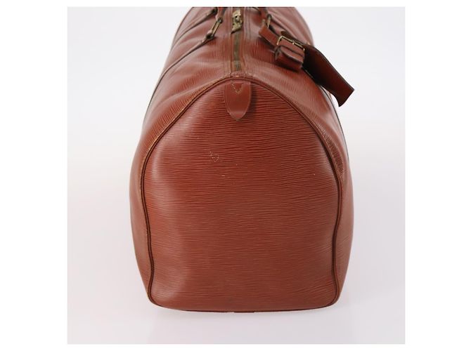 LOUIS VUITTON Epi Keepall 50 Borsa Boston Marrone M42968 LV Auth bs29308 - vista 5