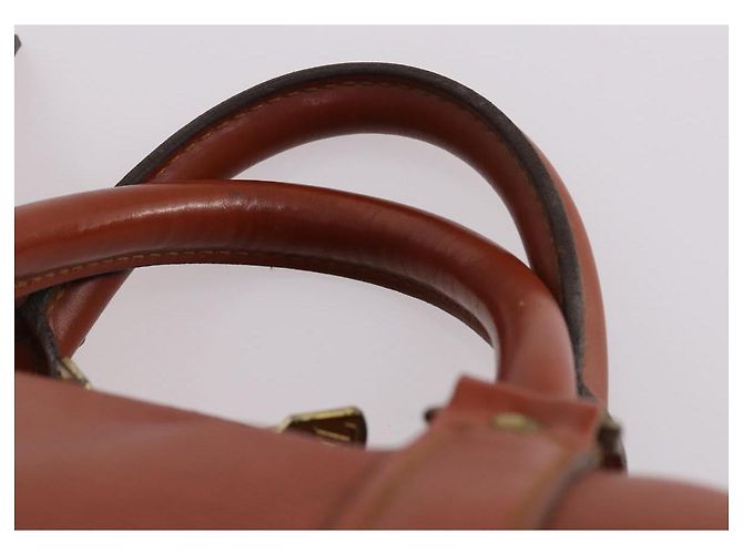 LOUIS VUITTON Epi Keepall 50 Borsa Boston Marrone M42968 LV Auth bs29308 - vista 8