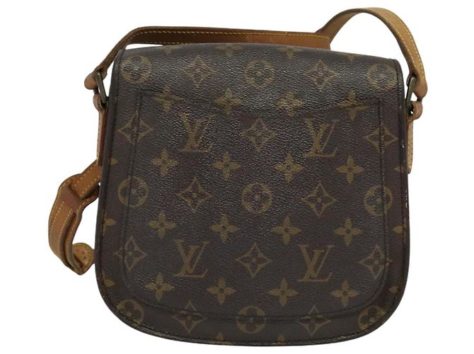 LOUIS VUITTON Monogram Saint Cloud MM Schultertasche M51243 LV Auth 141836 Monogramm - Ansicht 3