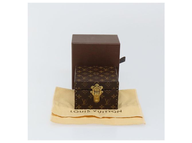 SCATOLA PER GIOIELLI LOUIS VUITTON Monogram Eccrine Declaration M21010 Auth LV 142381V Monogramma - vista 21