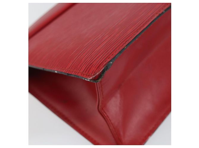 LOUIS VUITTON Epi Trousse Crete Clutch Rossa M48407 LV Auth BA5996 Rosso - vista 16