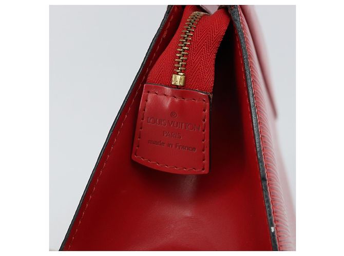 LOUIS VUITTON Epi Trousse Crete Clutch Rossa M48407 LV Auth BA5996 Rosso - vista 17