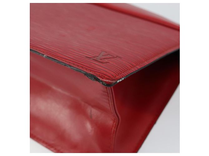 LOUIS VUITTON Epi Trousse Crete Clutch Rossa M48407 LV Auth BA5996 Rosso - vista 7