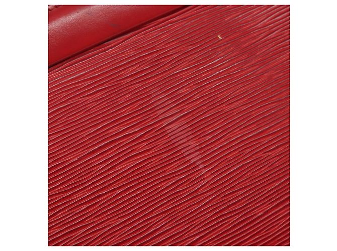 LOUIS VUITTON Epi Trousse Crete Clutch Rossa M48407 LV Auth BA5996 Rosso - vista 8