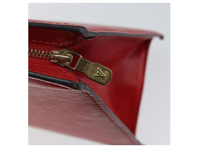 LOUIS VUITTON Epi Trousse Crete Clutch Rossa M48407 LV Auth BA5996 Rosso - vista 9