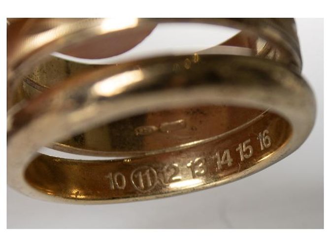 Autre Marque Goldfarbener Ring Maison Margiela Golden - Ansicht 5