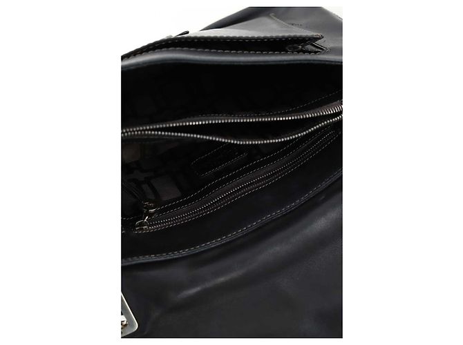 Roger Vivier Bolso de hombro de cuero negro - vista 7