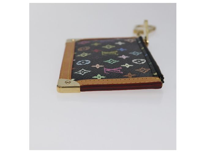 Pochette Clés Monogram in Tela Louis Vuitton Nero - vista 3